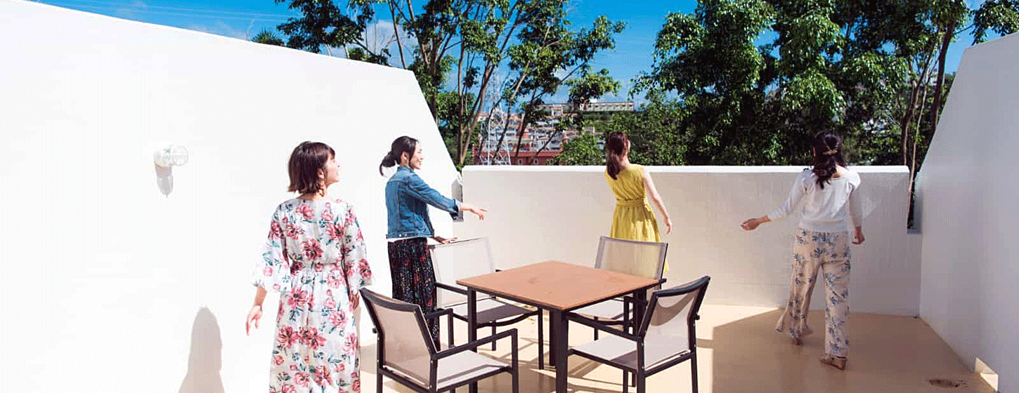 プライベート バルコニー(ラナイ)